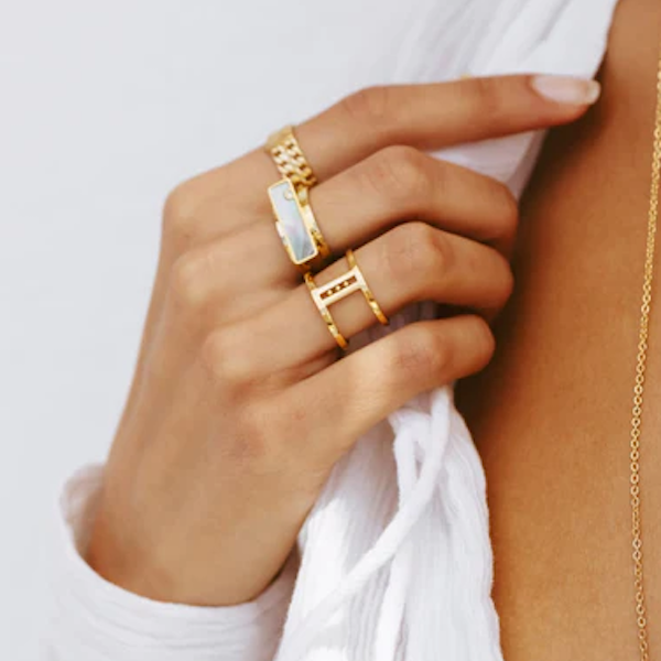 ZAG Bijoux ring Baretta pearl