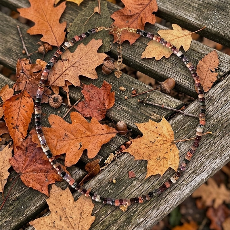 Miyuki ketting 6/0 herfst