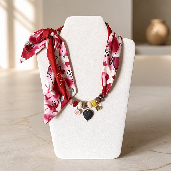 Sjaalketting Red Love