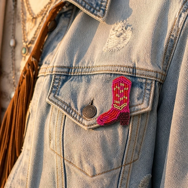 Broche Cowboy laars