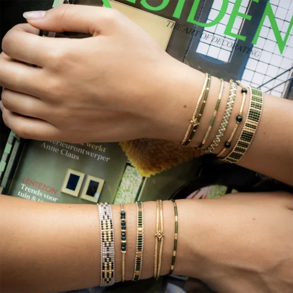Meet Coco armband Lou groen