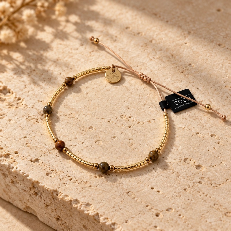 Meet Coco armband Aya bruin
