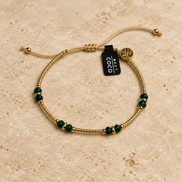 Meet Coco armband Romee groen