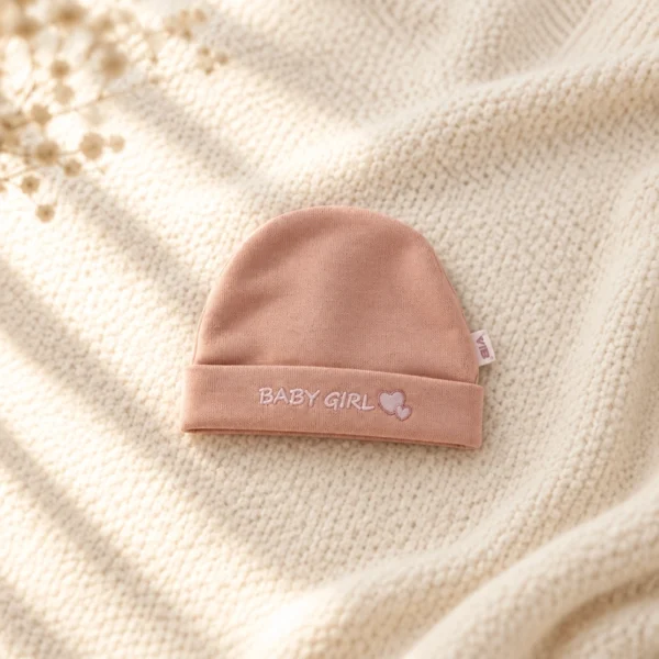 VIB® muts Baby Girl oud-roze